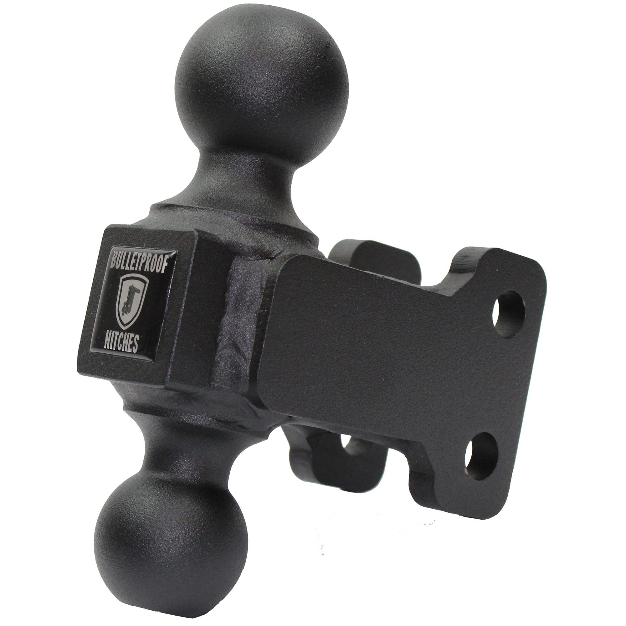 BulletProof Hitches, MEDIUM DUTY 2in. 2 5/16in. DUAL BALL, Fits Receiver Size Multiple in, Model# MDDUALBALL